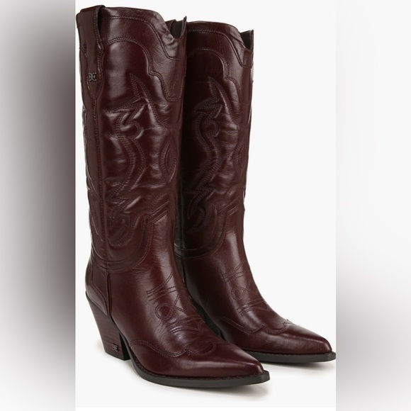 Sam Edelman Brown Heeled Boots - Picture 2 of 10